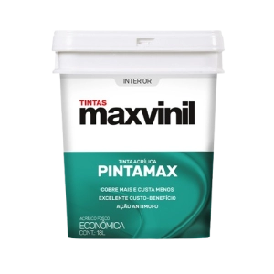 TINTA ACRÍLICA FOSCA PINTAMAX- MAXVINIL